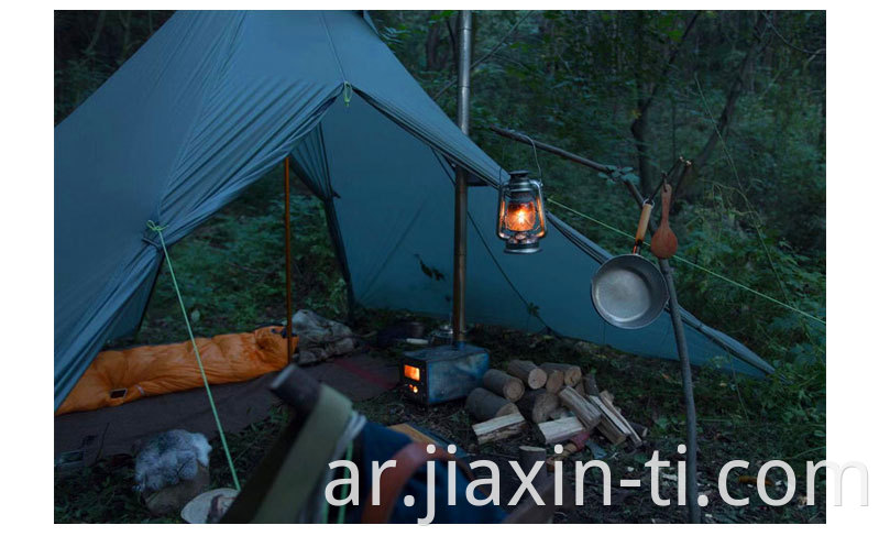 titanium tent stove